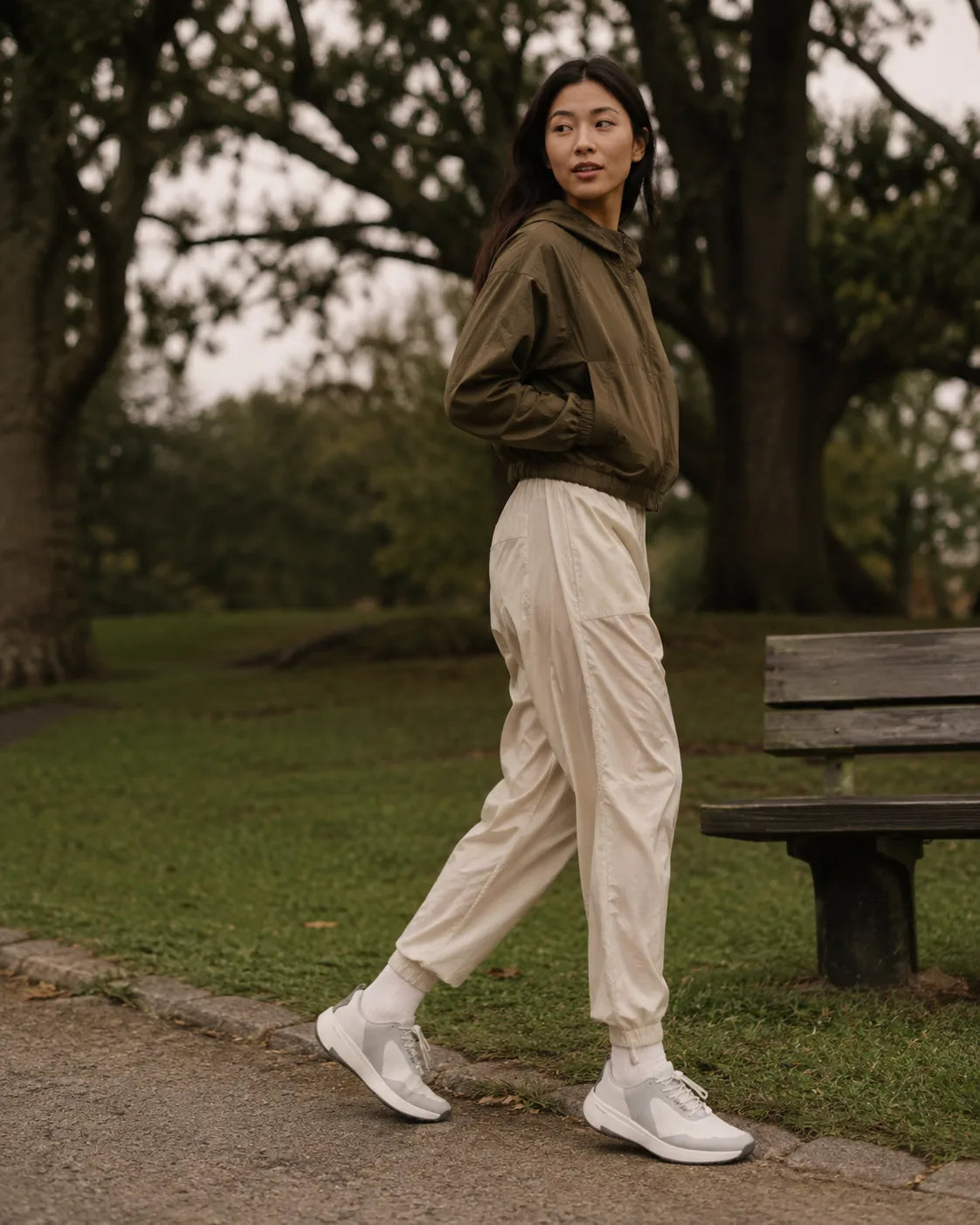 Walking in the park in BR-001